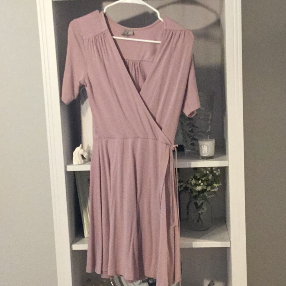 Asos pink dress